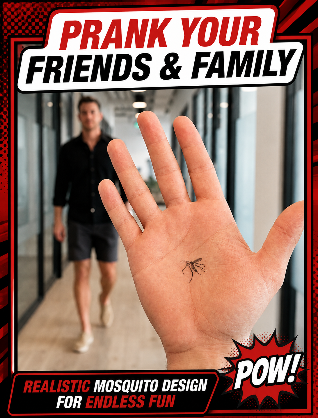 SmackQuito™ - The Viral Mosquito Stamp