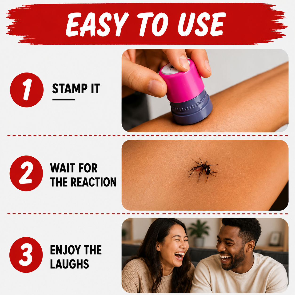 SmackQuito™ - The Viral Mosquito Stamp